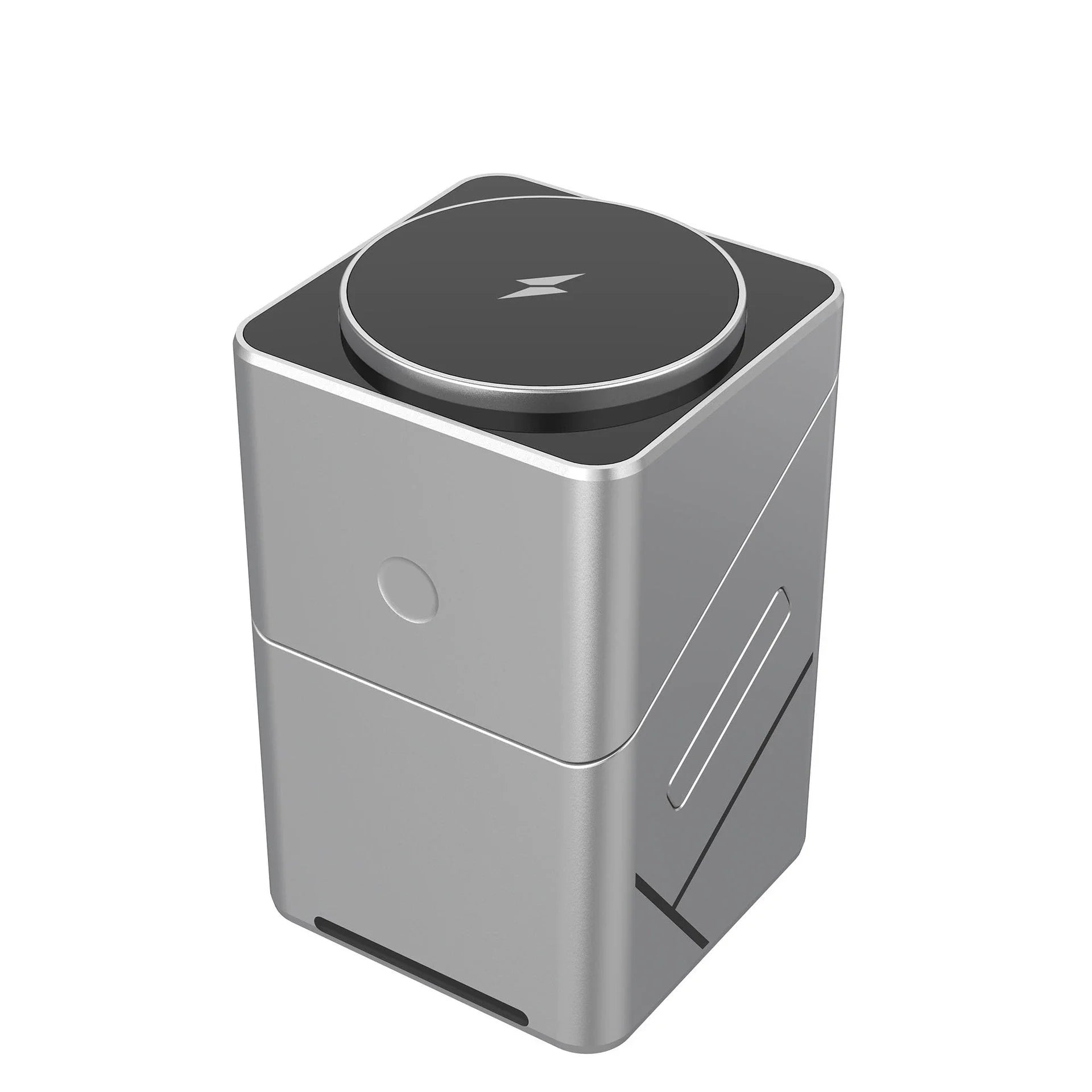 Magic Cube Spin Wireless Charger with Strong Magnetism 15W Fast Charging 3-in-1 New Desktop Wireless Charger for Cross-border