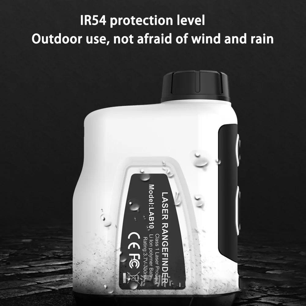 Golf Rangefinder 600/800/1000 Yards Range Finder Golfing 6X Magnification Rechargeable Battery Carrying a golf measuring device